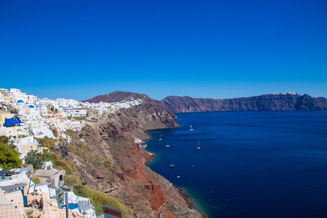 Private Santorini Sightseeing Tour - Customizable,Cruise Friendly - Stop 1: Three Bells of Fira in Firostefani, a photo spot with caldera gravity