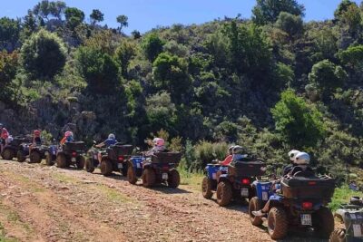 Quad ATV Safari from Georgioupolis Area