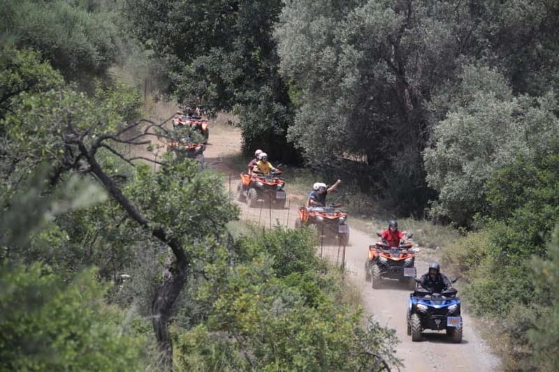 Rethymno Bali & Panormo:Quad Safari & visit Cave 57km 4hours - Olive Groves and Provincial Roads to Village Lanes
