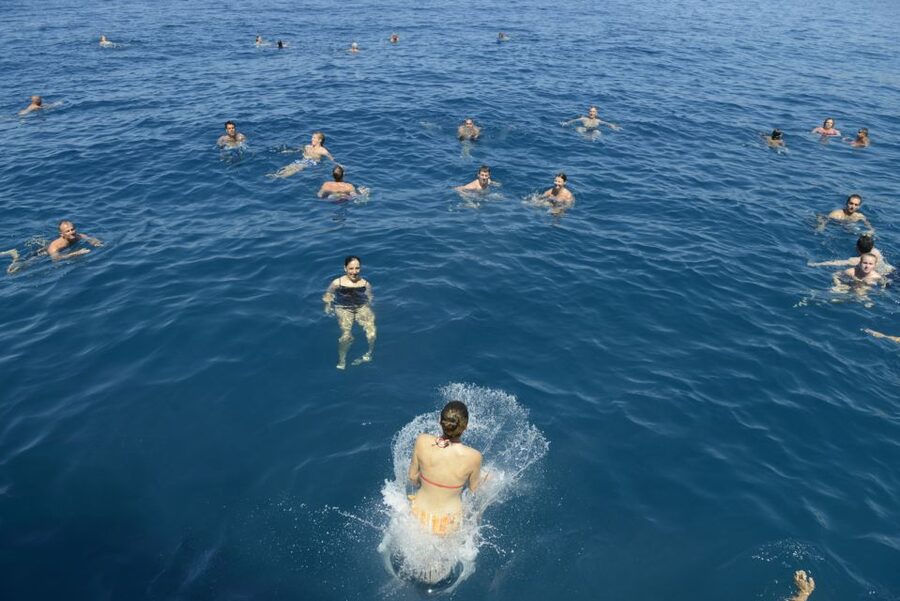 Rethymno: Pirate Boat Cruise with Swimming Stop - From Rethymno Marina to Fortezza Views, Gerani Bay, and Kefalas Bay