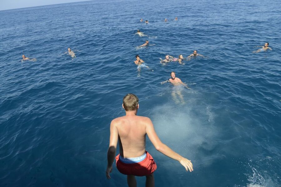 Rethymno: Pirate Boat Cruise with Swimming Stop - Kefalas Bay Swim Stop: Masks, Tubes, and Fish Spotting