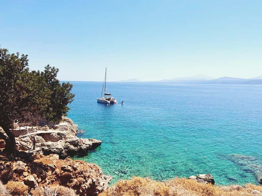 Rethymno Premium Catamaran Cruise: Healthy Lunch & Open Bar - Georgioupoli Bay or Skaleta: Where the Water Toys Actually Get Used