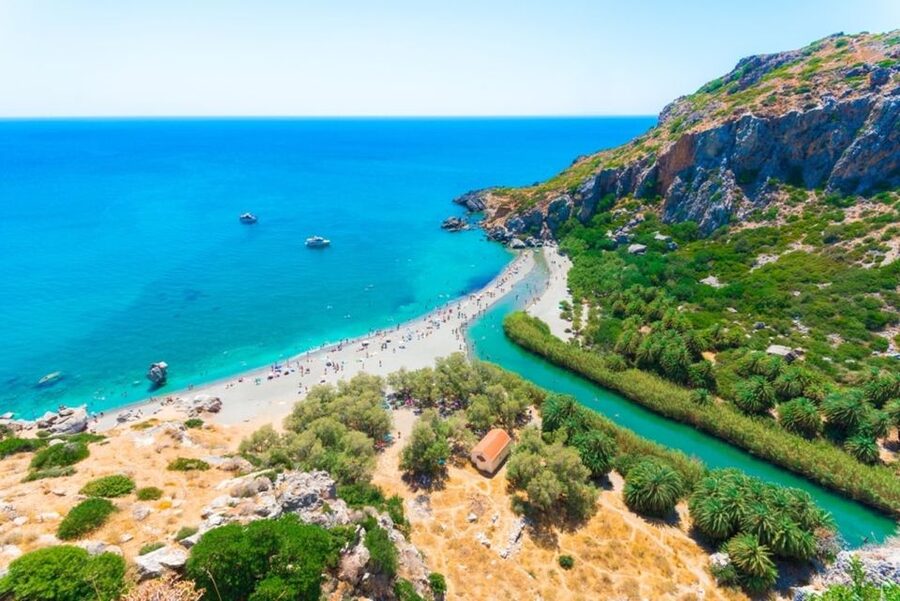 Rethymno: Preveli Beach Damnoni Beach Kourtaliotiko Day Trip - Damnoni Beach: your reset stop before the boat and palms
