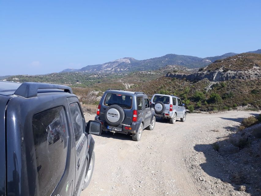 Rhodes: 4x4 Self-Drive Jeep Tour with Pickup in the North - Sharing the jeep vs privatizing: how to protect your day