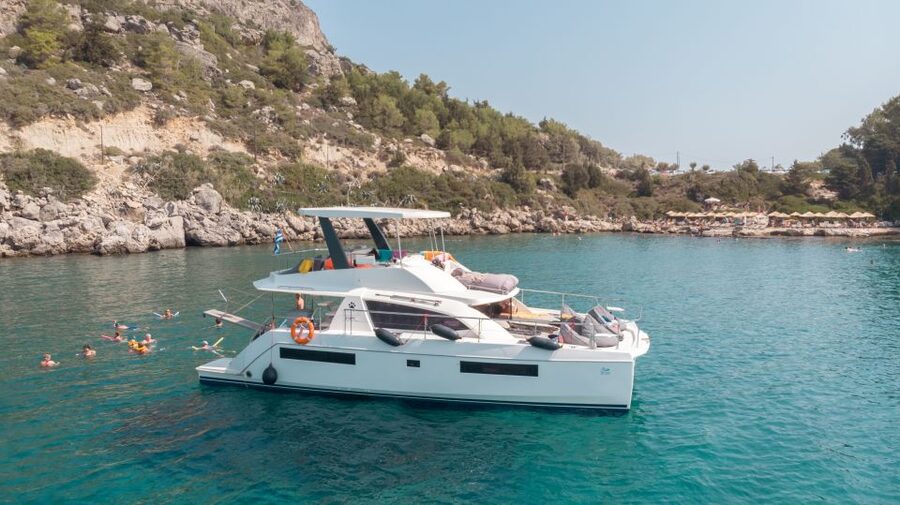 Rhodes: All-Inclusive Catamaran Cruise with Lunch and Drinks - Sailing Catamaran vs Power Catamaran: Which One Changes Your Route