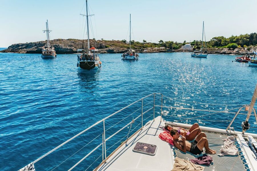Rhodes: All-Inclusive Catamaran Cruise with Lunch and Drinks - The Day’s Flow: How the 6 Hours Stay Relaxed