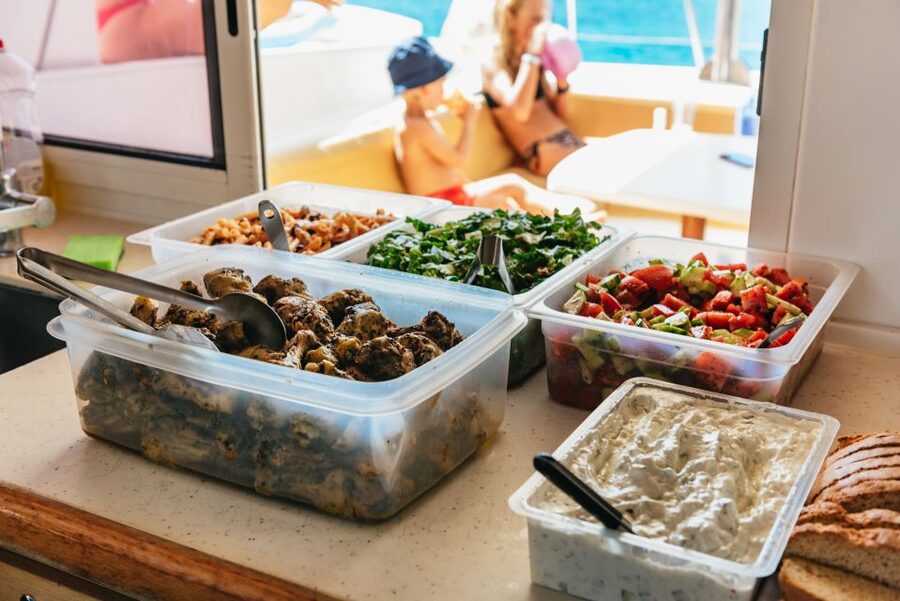 Rhodes: All-Inclusive Catamaran Cruise with Lunch and Drinks - Afandou Beach and Caves: The Power-Cat Option for Extra Variety