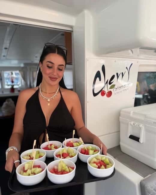 Rhodes: All inclusive Catamaran Escape with Lunch & Drinks - On Board Comfort: The Crew Keeps It Moving, Without Making It Chaotic