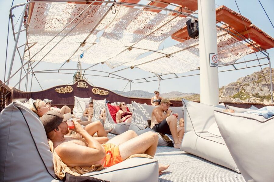 Rhodes: All Inclusive Day Cruise with BBQ & Unlimited Drinks - The crew and the little service moments that make it feel easy