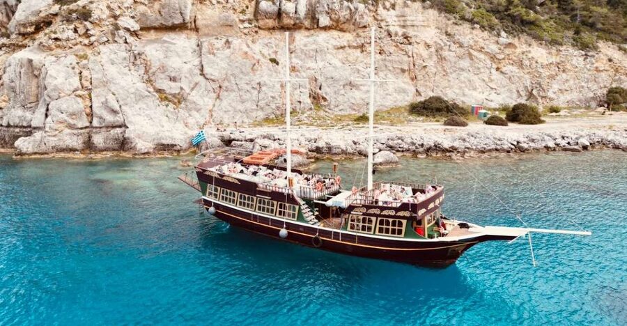 Rhodes: All Inclusive Day Cruise with BBQ & Unlimited Drinks - Unlimited drinks all day, and the food that actually keeps pace