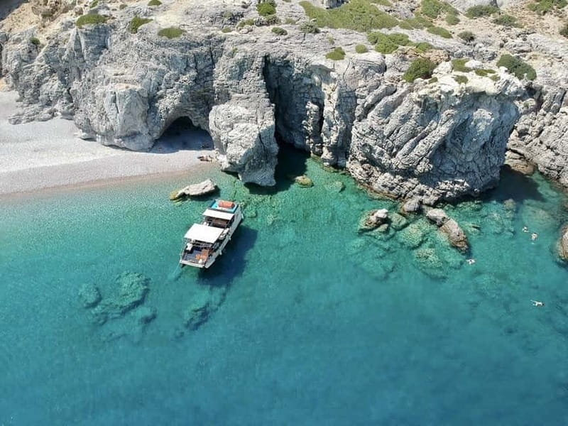 Rhodes: Anthony Quinn, Ladiko and Caves All-Inclusive Cruise - The Open Bar and Snacks: Why This Feels Like Value