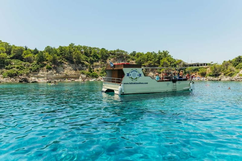 Rhodes: Anthony Quinn, Ladiko and Caves All-Inclusive Cruise - Stop 2: Traganou Caves at Afandou Bay, Swim Inside the Rocks