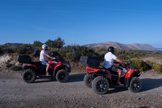 Rhodes ATV Quad Adventure Guided Tour 2 or 1 person on 1 Quad - Safety rules you should actually care about