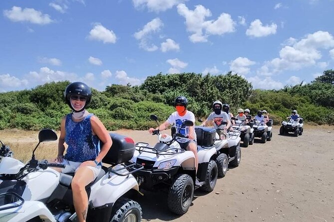Rhodes ATV Quad Adventure Guided Tour 2 or 1 person on 1 Quad - Getting there from Lindos, Kalathos, Pefkos, Lardos, Kiotari, and Gennadi