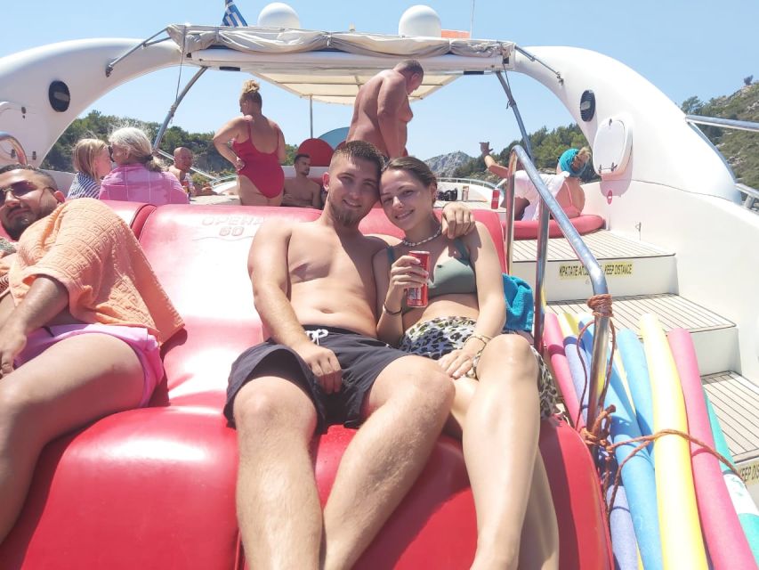 Rhodes: Beach Cruise with Swimming, Meal, & Unlimited Drinks - Anthony Quinn Bay: The Photo Stop That Turns into Real Swim Time