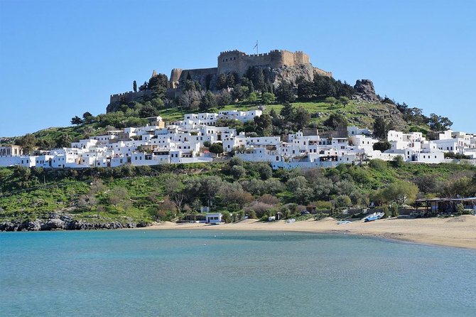 RHODES BEST INTRODUCTION - FOR FIRST TIME VISITORS - HALF DAY - Up to 4 People - Agios Pavlos Beach: Saint Paul Landing and Film Cave Views