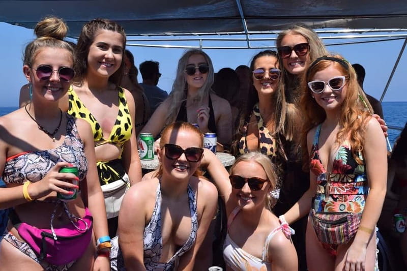 Rhodes: Boat Party Cruise with Live DJ - Afandou Bay and the Traganou Caves Chance
