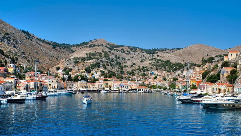 Rhodes: Boat trip to Symi island with swimming at St. George - St. George’s Bay swim and snorkeling, why it feels so special