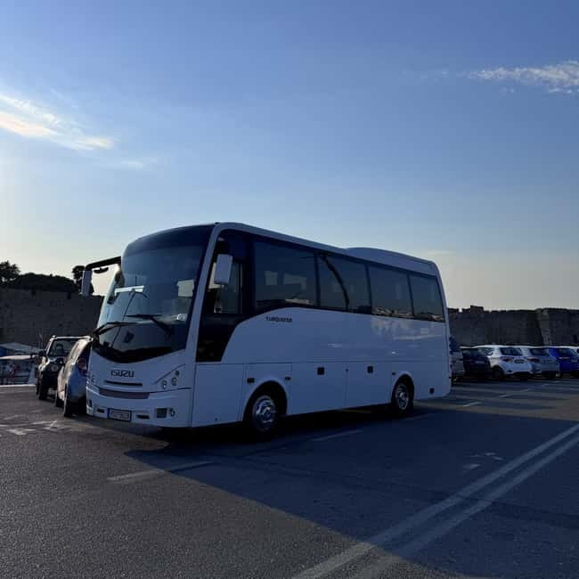 Rhodes: Butterfly Valley Half-Day Bus Trip - The bus ride: air-conditioned comfort and a relaxing pace