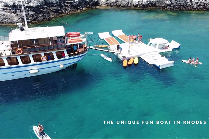 Rhodes Cruise - Fun in the Sun - Anthony Quinn Bay: a quick 40 minutes in standout water