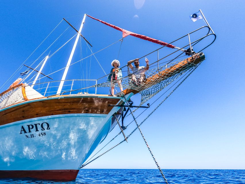 Rhodes: Cruise with 3 Stops, Lunch and Unlimited Drinks - Kallithea Springs: Clear-Water Ladders and the Best Snorkel Finish
