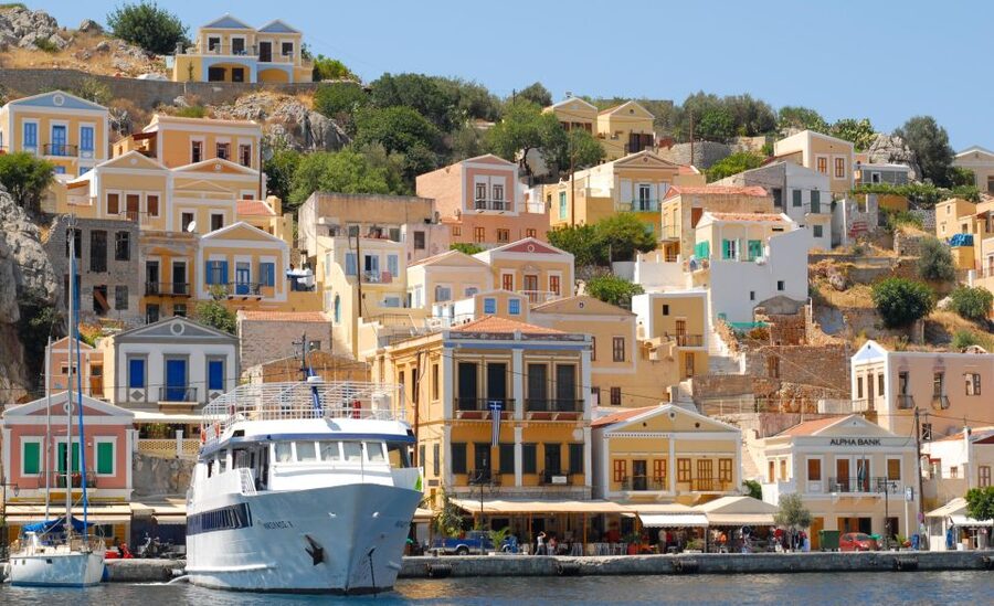 Rhodes: Day Trip to Symi Island by Fast Boat - Pickup and the Road to Mandraki Harbor (Rhodes Town Side)