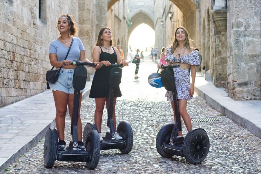 Rhodes: Discover the Medieval City on a Segway - The Church of the Virgin of the Burgh and the maze effect of side streets