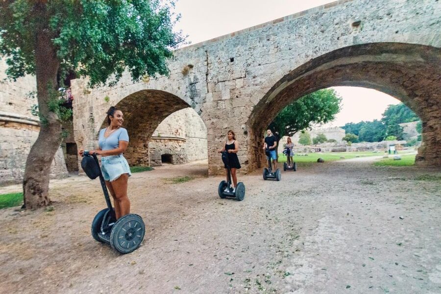 Rhodes: Discover the Medieval City on a Segway - The Medieval Moat: fortifications you can actually ride through