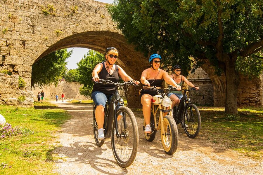 Rhodes: E-bike Highlights Sunset or Morning Photo Tour - Key highlights you will feel during the ride
