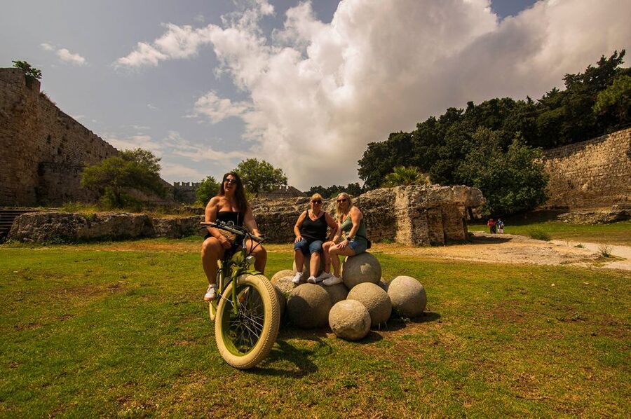 Rhodes: E-bike Highlights Sunset or Morning Photo Tour - Monte Smith to Acropolis views, then Elli Beach sunset