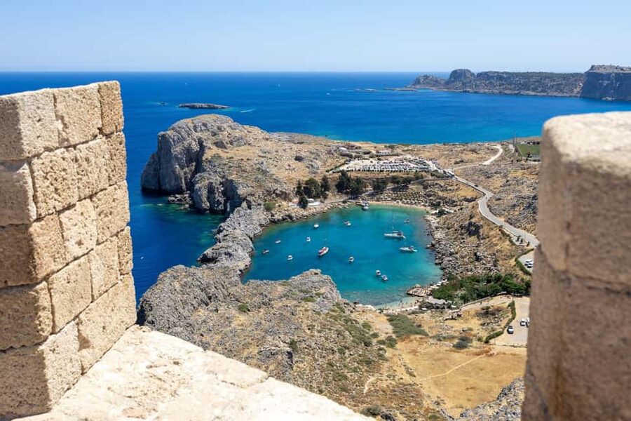 Rhodes: Easy Morning Transfer to Lindos & 4 Hours Free Time - Krana Square drop-off in Lindos: easy start, quick reality check