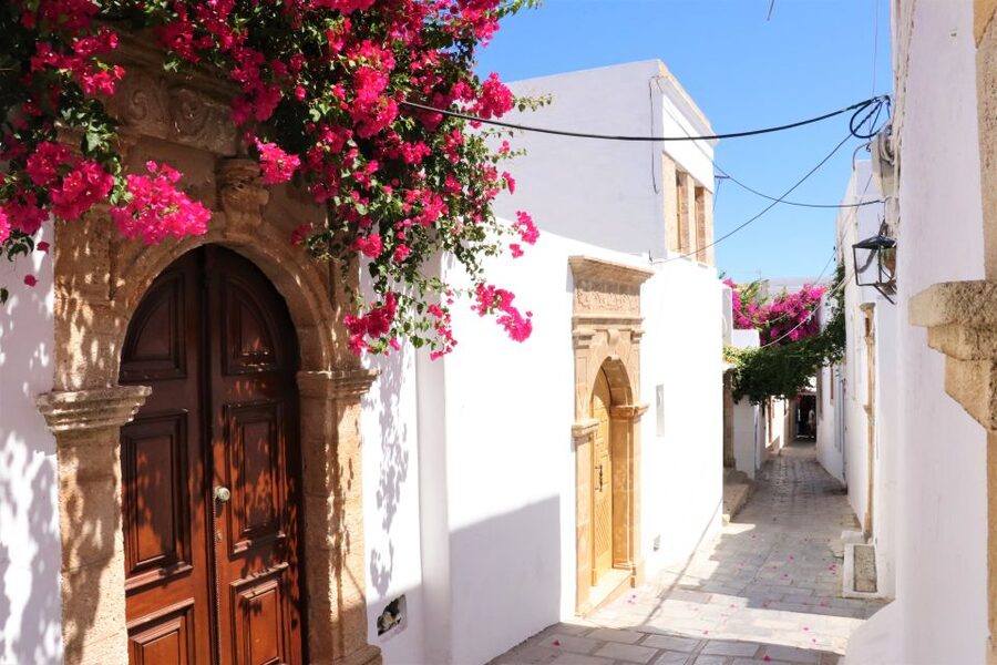 Rhodes: Easy Morning Transfer to Lindos & 4 Hours Free Time - The Lindos map and on-board guidance that keeps you on track
