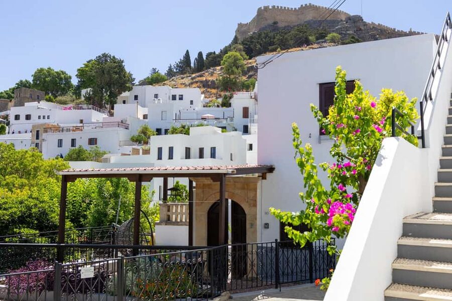 Rhodes: Easy Morning Transfer to Lindos & 4 Hours Free Time - Manos Going coaches and the pickup game plan in Rhodes