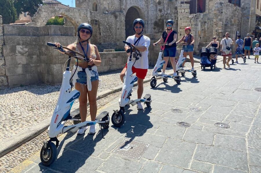 Rhodes: Explore the New and Medieval City on Trikkes - Windmills of Mandraki: A Short Stop That Pays Off