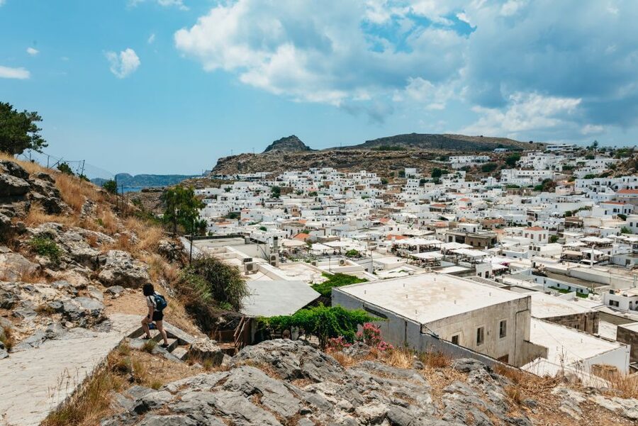 Rhodes: Guided Bus Tour to Lindos Village & Seven Springs - Beach Time, Lunch Decisions, and Timing Stress You Can Avoid
