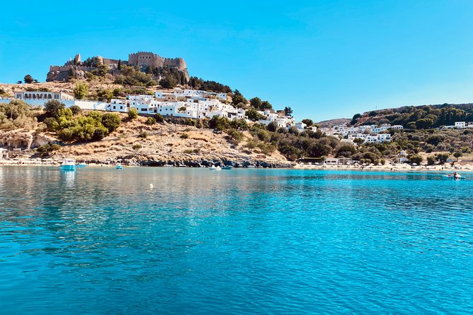 Rhodes High Speed Boat to Lindos - The boat ride itself: comfortable speed with real-world wind