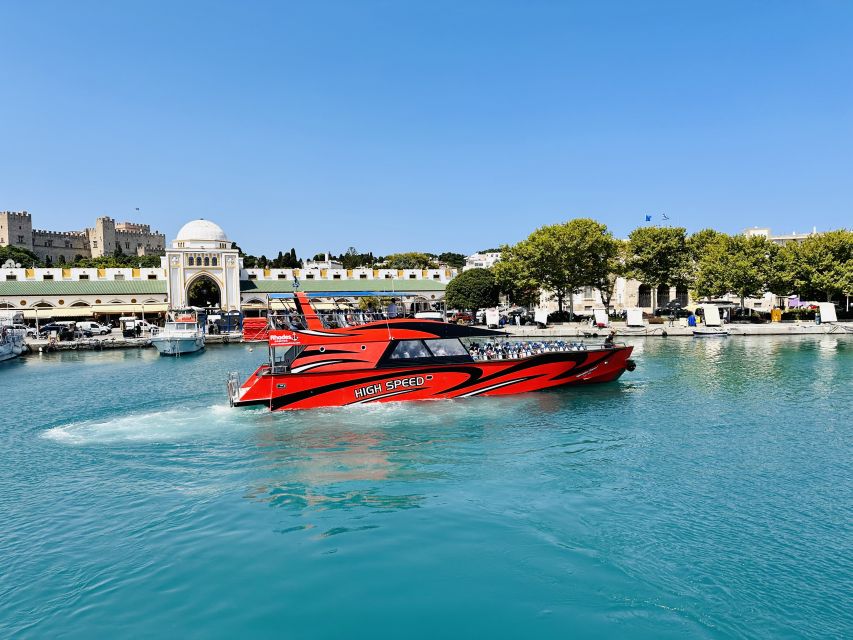 Rhodes: High Speed Cruise to Lindos - Choosing your Lindos option: 4 hours in town or 3 plus Tsambika swim