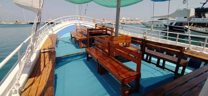 Rhodes: Pleasure Cruise for Swimming and Snorkeling - The Day Flow: 40 Minutes Out, Then Three Anchor Drops