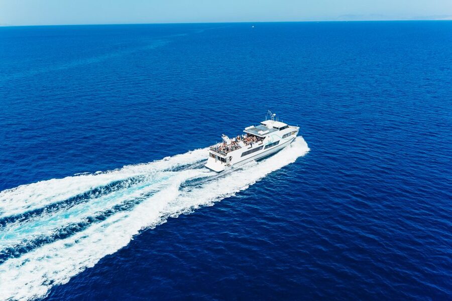 Rhodes: Speedboat Trip to Symi with Free Time to Explore - Cruising past Rhodes landmarks from the water