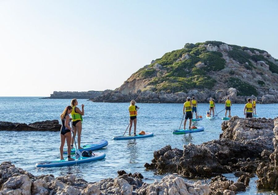 Rhodes: Stand-Up Paddleboard and Snorkeling Tour - Second Swim and Snorkel: A Chance to Catch Your Rhythm