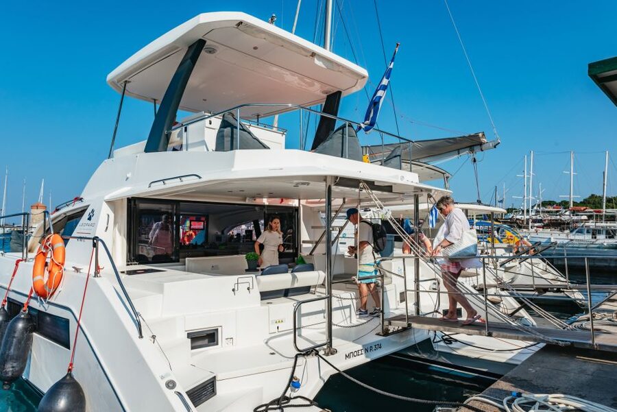 Rhodes: Sunset Catamaran Cruise with Dinner Buffet & Drinks - Sailing Time on the Catamaran: 45 Minutes of Sea Views That Actually Matter