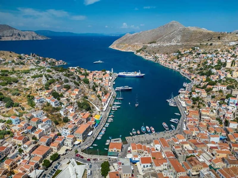 Rhodes: Sunset Cruise to Symi Island with 3 Hours Free Time - The sunset return to Rhodes: where you get the best golden views