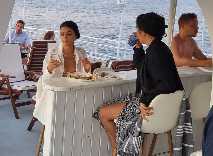 Rhodes: Sunset Cruise with Live Music, Wine & Greek Buffet - From Mandraki Port Aboard Romantika Dreams, What You’ll See on the Way Out