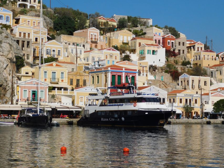 Rhodes Town: Boat Trip to Symi Island and St Marina Bay - Morning Sail: Rhodes From the Water, Then a 30-Minute Swim Break