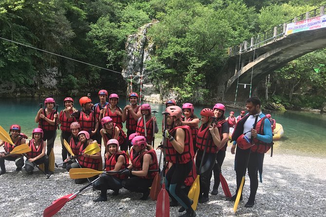 River rafting at Voidomatis River !! Zagori area - The Voidomatis run itself: what two hours on the water actually feels like