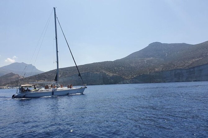 Sailing Boat Small Group Kleftiko and Sikia Cave West of Milos - Sikia Cave and the West Milos cave photo moments
