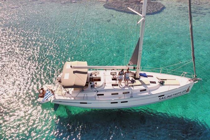 Sailing Trip to Dia with Snorkeling, Dining & Sunset Option - St. George’s Bay swimming and snorkeling setup that actually works