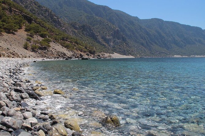 Samaria Gorge Hiking from Chania with Professional Hiking Guide - Agia Roumeli finale: beach time after the hardest part