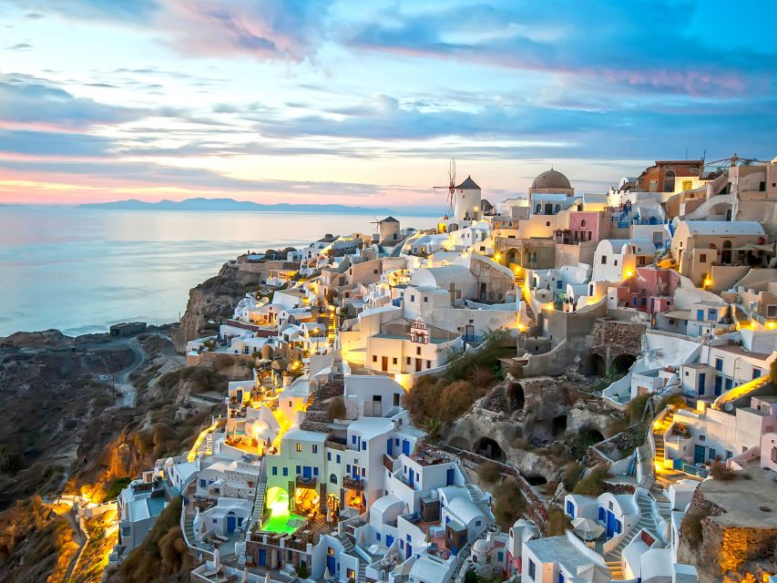 Santorini 2-Day Combo: Volcano Boat Cruise & Island Bus Tour - Thirassia island free time: a calmer pace after the heat