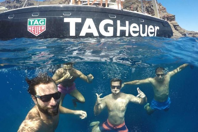 Santorini Adventurous Catamaran Experience with Snorkeling - Why the caldera feels different from Vlychada
